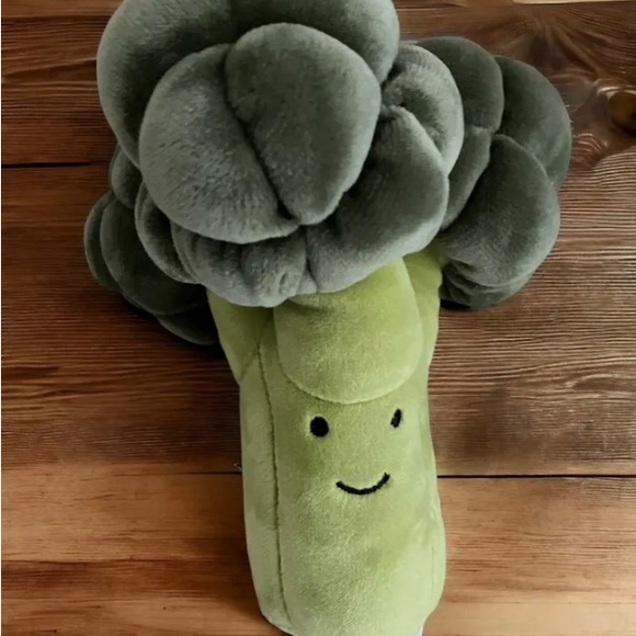 Jellycat Other - Jellycat Vivacious Vegetables Broccoli Green Soft Squishy 6" Plush Pre-Owned.